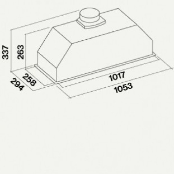 Витяжка Falmec GRUPPO INCASSO EVO 105 P.E.
