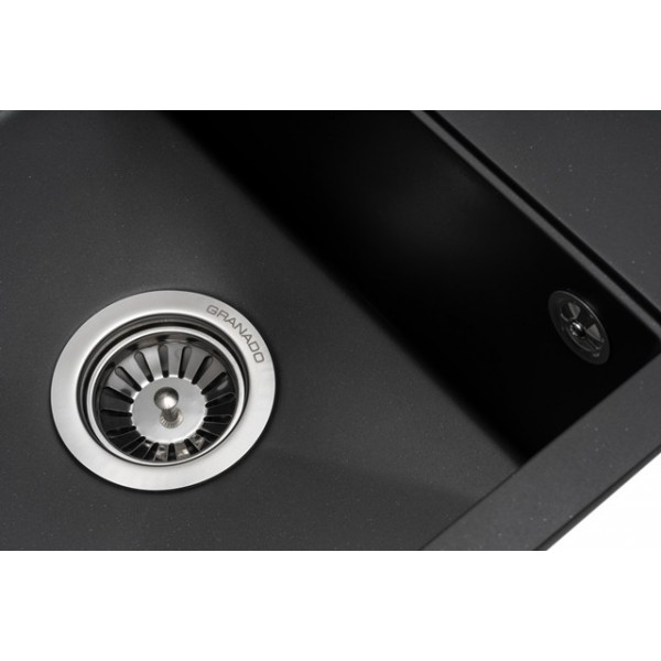 Гранітна мийка GRANADO Merida black shine