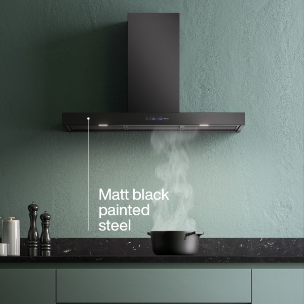 Витяжка Falmec MERCURIO BLACK 60 BL матова