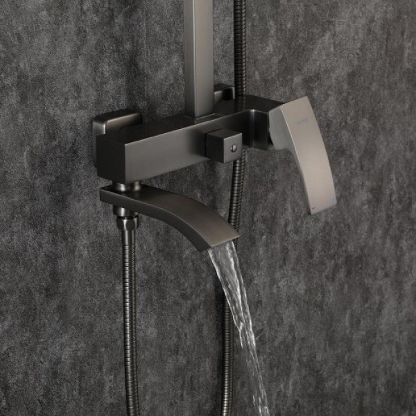 Душова стійка GAPPO G2407-4 графіт