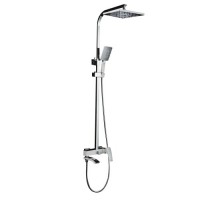 Душова стійка GAPPO G2407-8 білий/хром