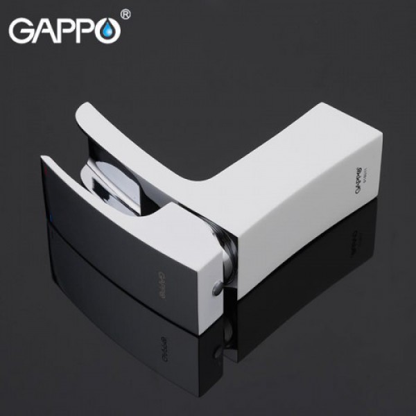 Змішувач GAPPO G1007-30 білий/хром