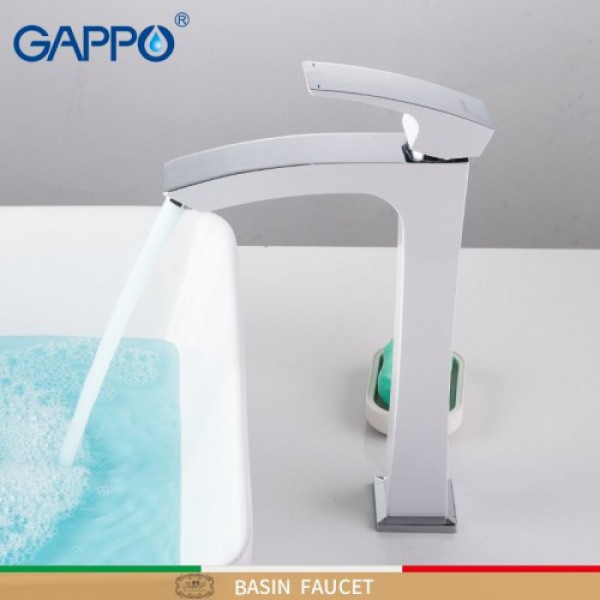 Змішувач GAPPO G1007-18 білий/хром