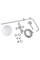 Душова система Lidz Aria 1003 Nickel