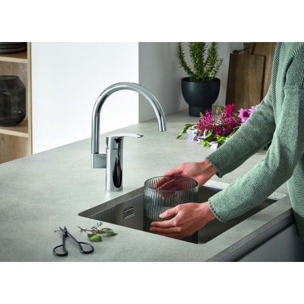 Набір змішувачів для кухні та ванної Grohe Eurosmart 123248MK