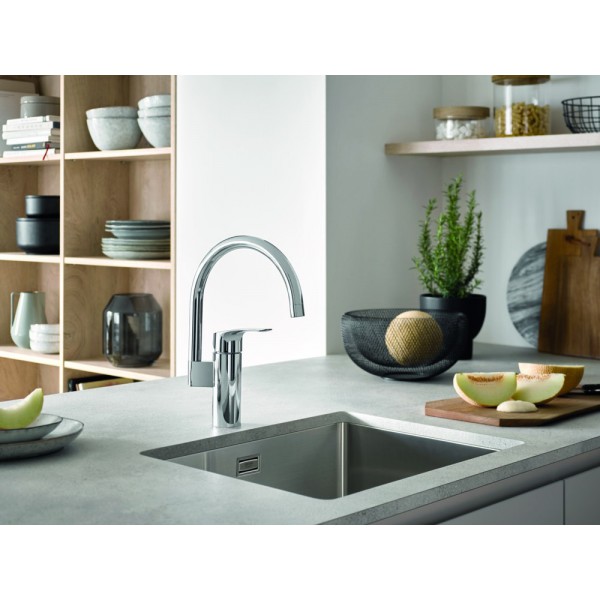 Набір змішувачів для кухні та ванної Grohe Eurosmart 123248MK