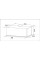 Витяжка GRANADO Palamos 4713-1200 White glass