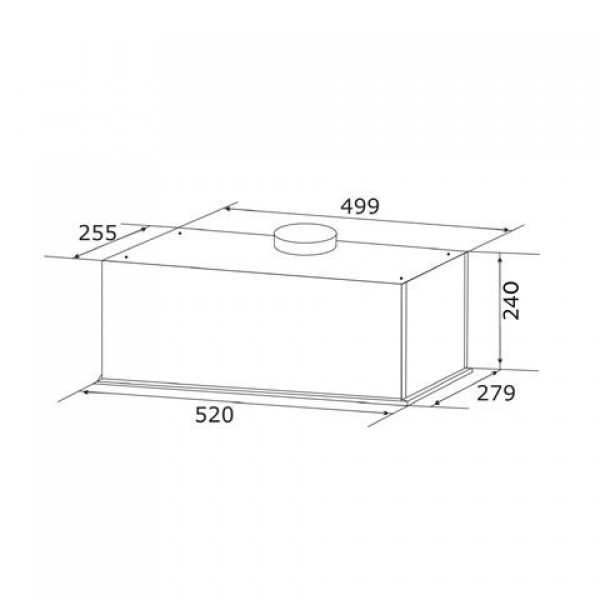 Витяжка GRANADO Palamos 4613-700 White glass