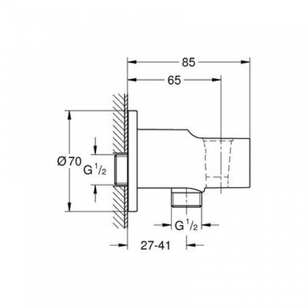 Гігієнічний душ Grohe UA202406QF