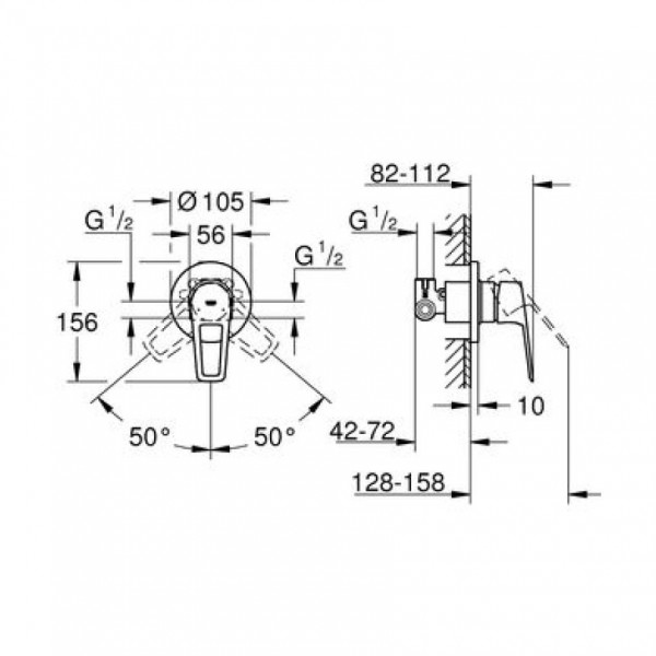 Гігієнічний душ Grohe UA202406QF