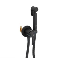 Набір для гігієнічного душу Qtap V00440001 Black