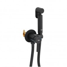 Набір для гігієнічного душу Qtap V00440001 Black