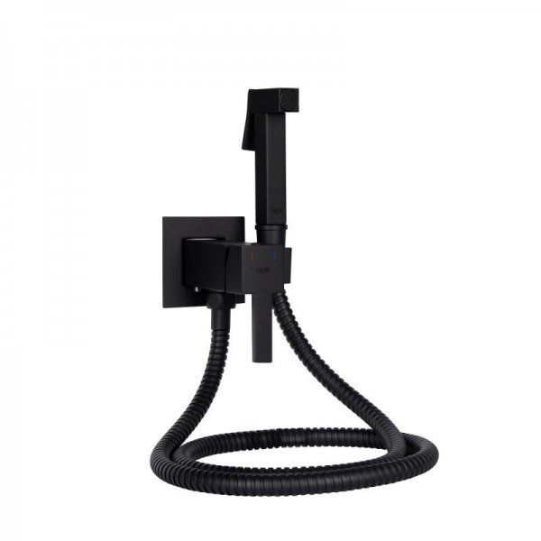 Набір для гігієнічного душу Qtap V00440201 Black