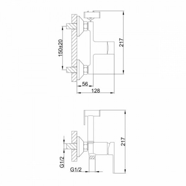Гігієнічний душ Frap F2041-8