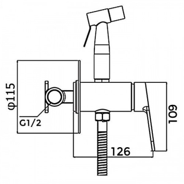 Гігієнічний душ GAPPO G7299-30