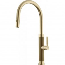 Кухонний змішувач Franke Masterpiece Pull Out PVD gold