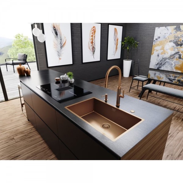 Кухонний змішувач Franke Masterpiece Pull Out PVD copper
