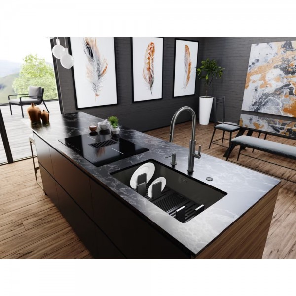 Кухонний змішувач Franke Masterpiece Pull Out PVD antracite