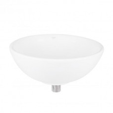 Раковина Qtap Owl з донним клапаном 400х400х155 мм White
