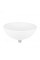 Раковина Qtap Owl з донним клапаном 400х400х155 мм White