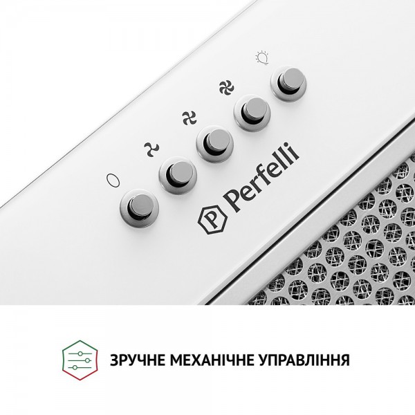 Витяжка Perfelli BI 5684 WH 1000 LED