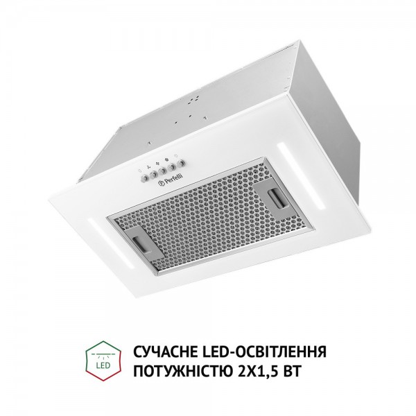 Витяжка Perfelli BI 5684 WH 1000 LED