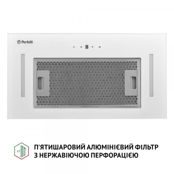Витяжка Perfelli BIS 5884 WH 1200 LED
