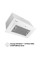 Витяжка Perfelli BIS 5884 WH 1200 LED
