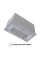 Витяжка Perfelli BI 5453 I 850 LED Strip