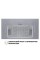 Витяжка Perfelli BI 5453 I 850 LED Strip