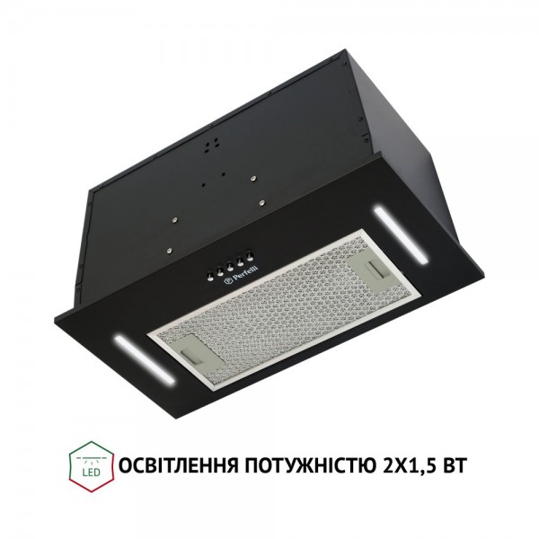 Витяжка Perfelli BI 5453 BL 850 LED Strip