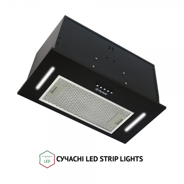Витяжка Perfelli BI 5453 BL 850 LED Strip