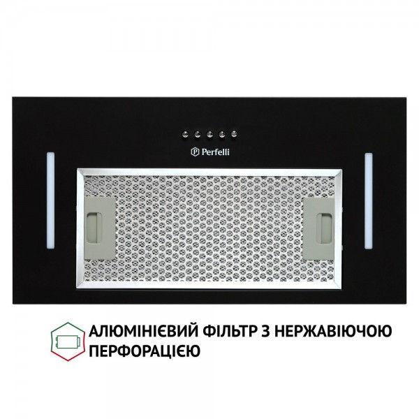 Витяжка Perfelli BI 5453 BL 850 LED Strip