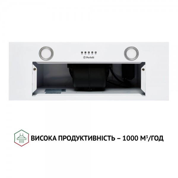 Витяжка Perfelli BI 7652 WH 1000 LED