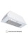 Витяжка Perfelli BI 7652 WH 1000 LED