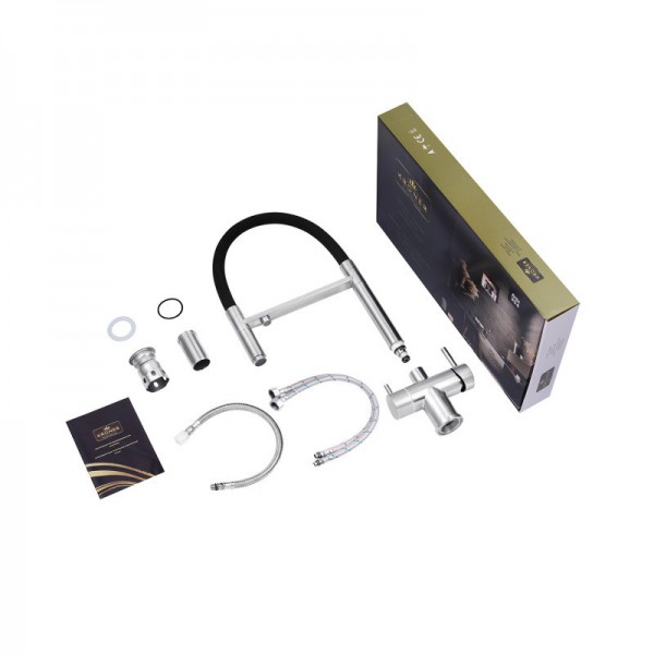 Кухонний змішувач Kroner ESG03815BLK