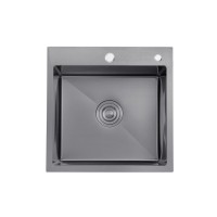 Кухонна мийка Kroner KRP PVD5050HM
