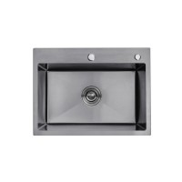Кухонна мийка Kroner KRP PVD5843HM