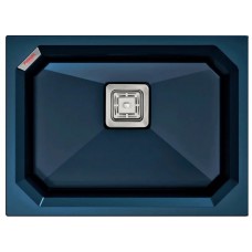 Гранітна мийка Fabiano Crystal 61x46 Azurit