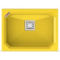 Гранітна мийка Fabiano Crystal 61x46 Yellow