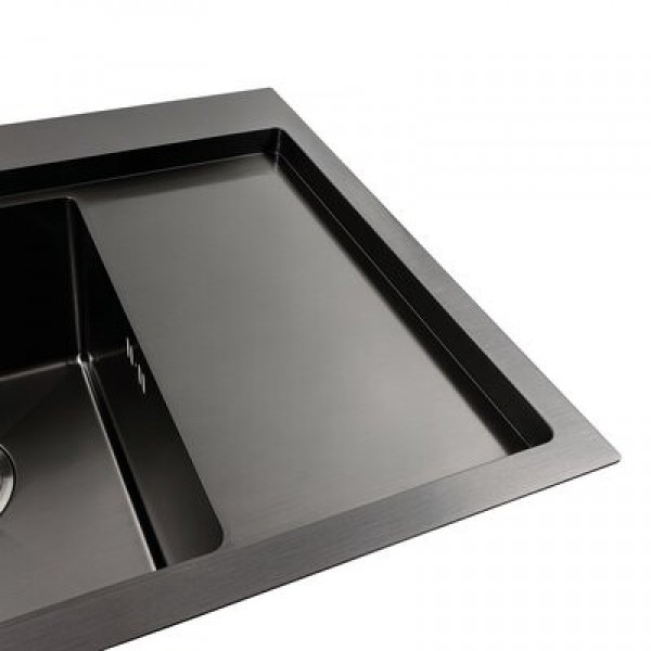 Кухонна мийка Platinum 5848BL L