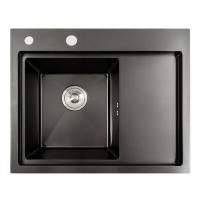 Кухонна мийка Platinum 5848BL L