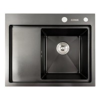 Кухонна мийка Platinum 5848BL R