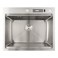 Кухонна мийка PLATINUM 6050 з підставкою під ножі
