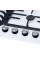 Варильна поверхня Perfelli DIAMOND MW69C BIANCO