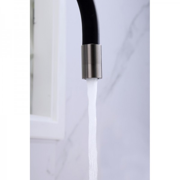 Кухонний змішувач Fabiano FKM 3121 Flex Black Steel