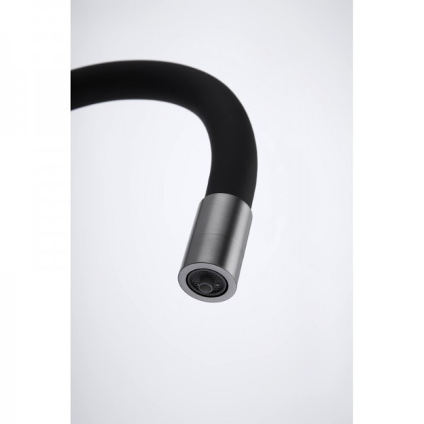Кухонний змішувач Fabiano FKM 3121 Flex Black Steel