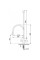 Кухонний змішувач Fabiano FKM 3121 Flex Chrome