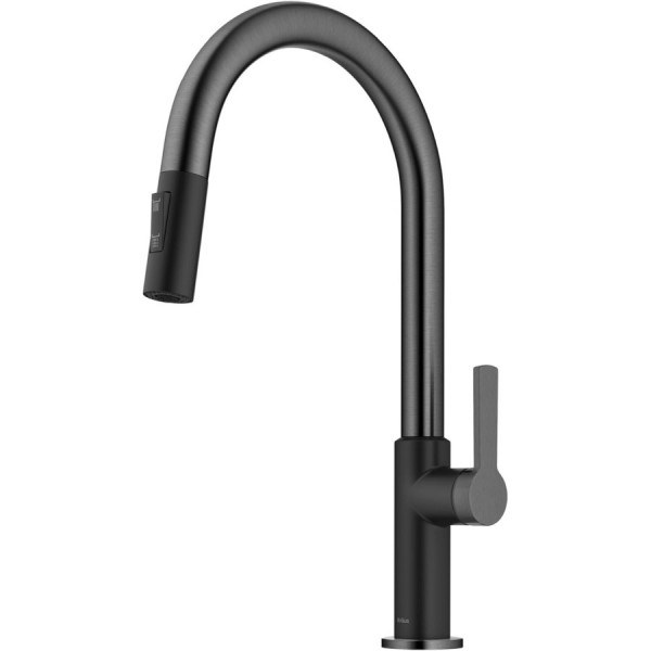 Кухонний змішувач Kraus KPF-2820MBSFSB