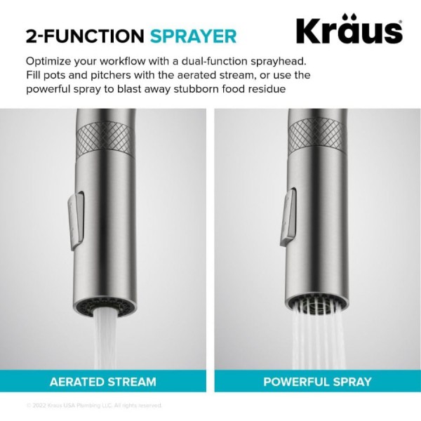 Кухонний змішувач Kraus KPF-2654SFS
